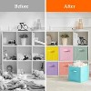 6-Piece Drawer-Style Multi-Color Storage Boxes with Handles Eco-Friendly,Odorless,Durable,and Breathable - 3 of 4