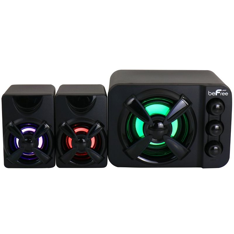 beFree Sound Color LED 2.1 Gaming Speaker System, 1 of 8