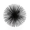 HomeRoots 10" Black Iron Decorative Orb Tabletop Sculpture - 4 of 4
