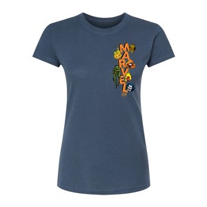 Women's - Marvel - Strange Tales Stacked Fitted Graphic T-Shirt - 1 of 2