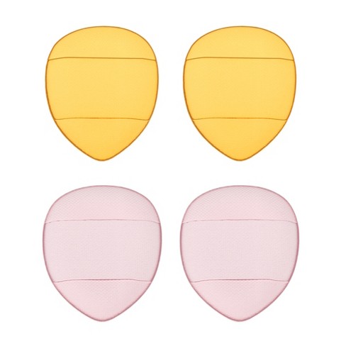 Unique Bargains Soft Triangle Puff Loose Powder Blender Beauty Makeup Tool  Short Plush Pink 6 Pcs : Target