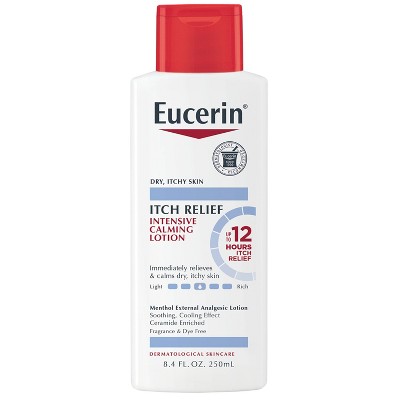 Eucerin Calming Itch Relief Hand and Body Lotion - 8.4 fl oz