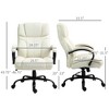 PAGED Ergonomic Computer Chair Swivel Office Chair with Adjustable Height and Swivel Wheels, Comfy Desk Chair for Office, Bedroom - 2 of 4