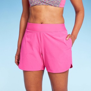 Lands' End Women's 5" UPF 50 Swim Shorts - 1 of 4