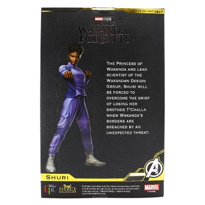 Marvel Black Panther Wakanda Forever Shuri Fashion Doll, image 6 of 7 slides