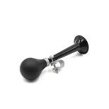 Unique Bargains Metal Rubber Air Horn Hoot Bicycle Cycling Squeeze Bugle Trumpet Bike Bells Black 8.5" x 2" 1 Pc