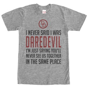 Men's Marvel I Never Said I was Daredevil T-Shirt - 1 of 4