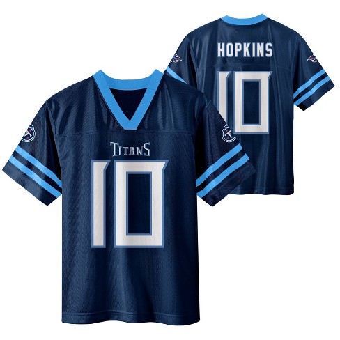 NFL Tennessee Titans Boys' Short Sleeve DeAndre Hopkins Jersey - image 1 of 3