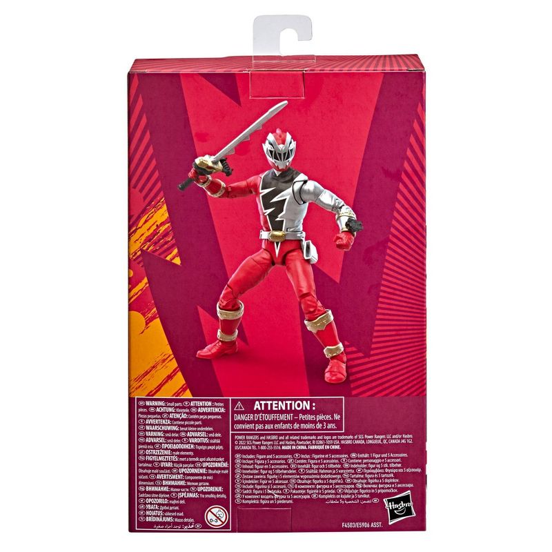 Power Rangers Lightning Collection Dino Fury Red Ranger Action Figure, 5 of 11