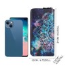 Wallet Women Large Capacity Clutch Purse For Ladies Card Holder RFID Cell Wristlet Phone Zipper Coin Travel Pocket - 3 of 4