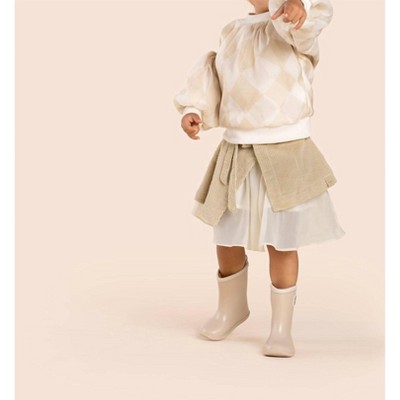 Girl Organza & Terry Sweatshirt - OMAMImini