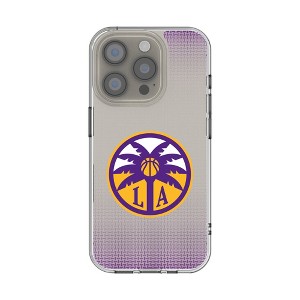 Keyscaper WNBA Linen Clear Cell Phone Case for iPhone 15 Pro - 1 of 4
