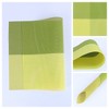 REGALWOVEN Kitchen Dining Table Washable Heat Resistant Wipeable PVC Placemats 8 Pcs - 2 of 4