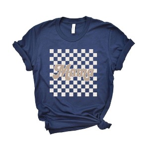 Simply Sage Market Women's Retro Checkered Mama Short Sleeve Graphic Tee - 1 of 3
