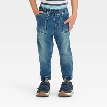 Toddler Boys' Pull-On Denim Jogger Pants - Cat & Jack™