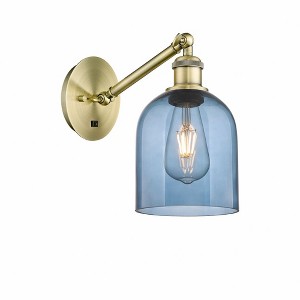 Bella - 1 Light Arm Adjusts Up and Down Wall Sconce In Industrial Style-9.5 Inches Tall and 5.5 Inches Wide - 1 of 1