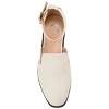 Journee Collection Womens Loreta Buckle Square Toe Loafer Flats - 4 of 4