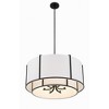 Crystorama Lighting Carlyn 6 - Light Chandelier in  Black - image 2 of 3