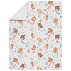 Sweet Jojo Designs Girl Toddler Bedding Set Mermaids Pink Blue and Orange 5pc - 4 of 4