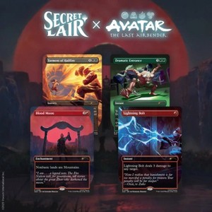 Magic the Gathering Secret Lair x Avatar: The Last Airbender - Everything Changed (Non-Foil) - 1 of 4