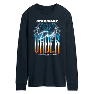 Men's - Star Wars - Darth Vader Long Sleeve Graphic T-Shirt - 1 of 3