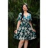 LXT-Plus Size Summer Dress Women's  A-Line Swing Floral Party Midi Dresses - 2 of 3