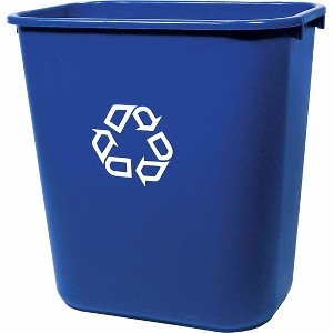Rubbermaid Commercial Deskside Recycling Container - 1 of 1