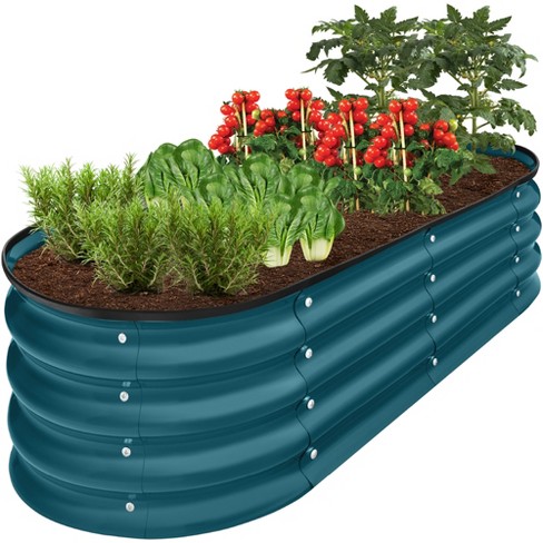 Best choice products metal deals raised garden bed