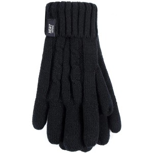 Women's Cable Knit Gloves - 1 of 2