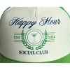 Pacific Brim Women's Trucker Hat Happy Hour Social Club - 3 of 3