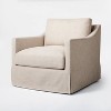 Vivian Park Upholstered Swivel Chair - Threshold™ designed with Studio McGee - 2 of 4