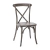 Emma and Oliver 2-pack X-Back Chair - 2 of 4