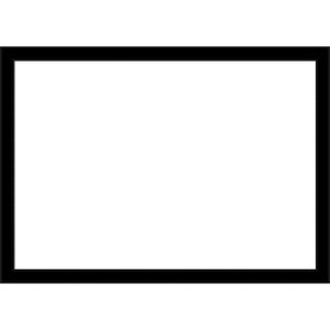 Amanti Art Jet Black Framed Dry Erase Magnetic Board - 1 of 4