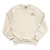 Simply Sage Market Embroidered I Closed My Book To Be Here Sweatshirt - 3 of 4