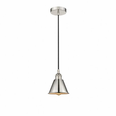 Smithfield - 1 Light Cord Hung Mini Pendant In Industrial Style-8.25 Inches Tall and 6.5 Inches Wide