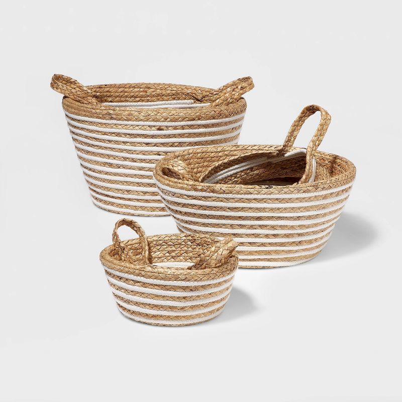 Extra Large Water Hyacinth and Coiled Rope Kids&#39; Storage Bin - Pillowfort&#8482;, 6 of 8