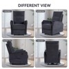 Aukfa Electric Power Recliner Chair, Breathable Fabric Reclining Chair with USB Ports, Bedroom Living Room - 4 of 4