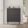 Shoe Cabinet with Flip Drawers, Wooden Shoe Organizer Cabinet with Adjustable Shelf, Shoe Storage for Entryway, Hallway, Living Room - 2 of 4