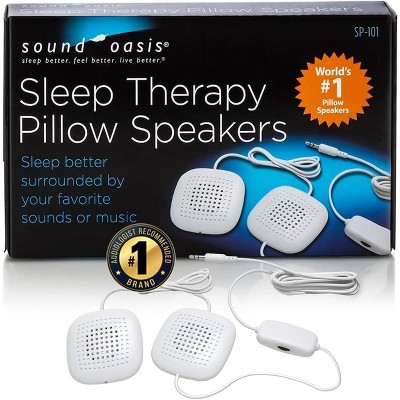 Sound Oasis: SP-101 Sleep Therapy Pillow Speakers for Soothing Soundscapes & Restful Sleep
