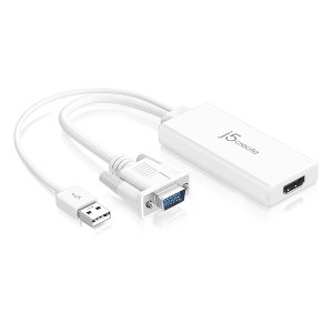 VGA to HDMI Video Audio Adapter - 1 of 4