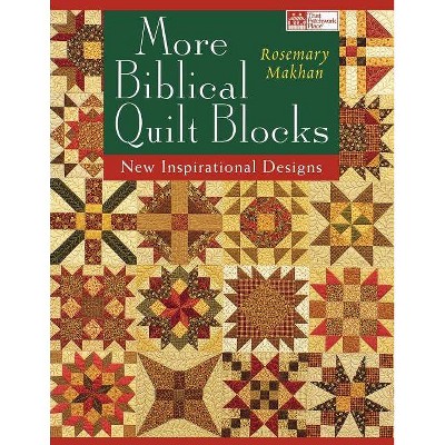 More Biblical Quilt Blocks Print on Demand Edition - by  Rosemary Makhan (Paperback)