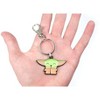 SalesOne LLC Star Wars: The Mandalorian, The Child "Baby Yoda" Happy Enamel Keychain - 3 of 4