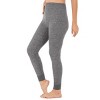 Fruit of the Loom Women's and Plus Long Underwear Waffle Thermal Pants, 2-Pack - 3 of 4