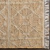 Hauteloom Rice Dusty Sage Fringed Jute Carpet - 4 of 4
