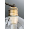 Progress Lighting Hansford 1-Light Bath & Vanity Fixture, Antique Bronze, Clear Spherical Shade - 4 of 4