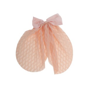 Unique Bargains Cute Bow Ribbon Hair Clips 1 Pc - 1 of 4