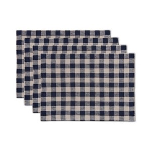 Solino Home Linen Placemats | Morgan Check - 1 of 4