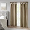 VYNXARIA 50x95" Twist Tab Total Blackout Window Curtain Panel - Elegant Bronze Finish(Only 1 Pc Panel) - 2 of 4