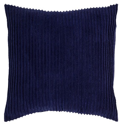 Jullian 100% Cotton Soft & Breathable Chenille Tufted Bold Stripes Design Pillow Shams, Luxurious All-Season, Machine Washable