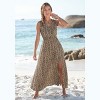 Women's Wrap Look Maxi Dress - LASCANA - 4 of 4